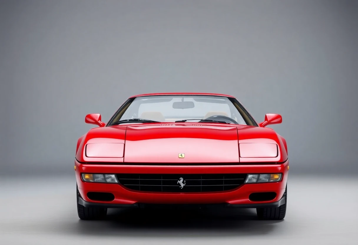 Ferrari 296 GTB vue arrière